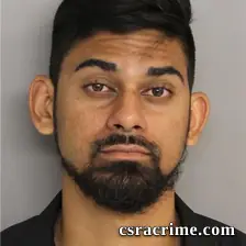 Sharaz Hanif booking photo