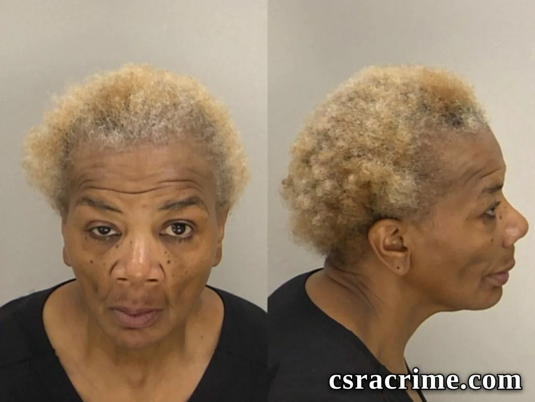 Sharon Carswell booking photo