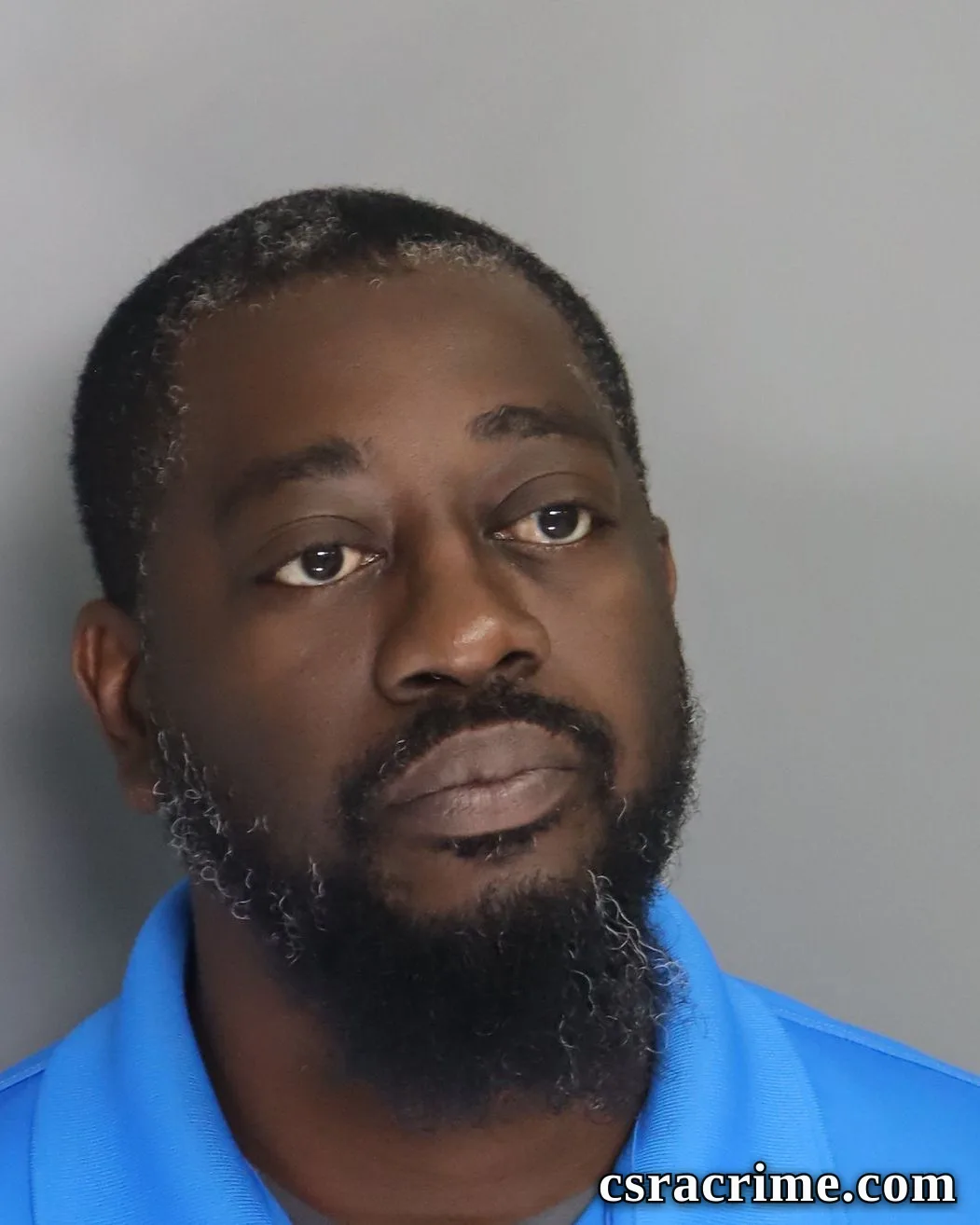 Sheldon Sampson booking photo