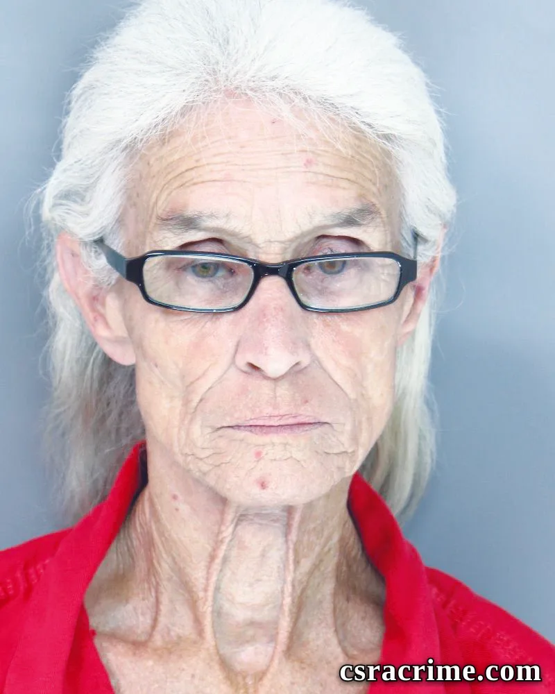 Shirley Matthews booking photo