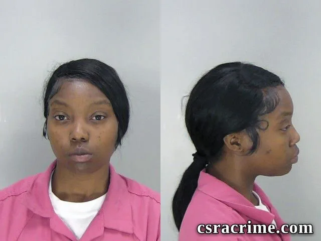Shy'Ashjah Walker booking photo