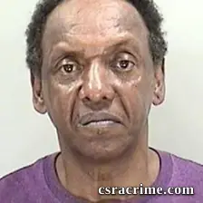Sim Moore JR booking photo