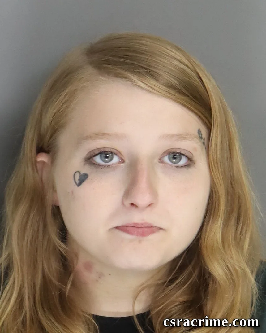 Skylar Kennedy booking photo