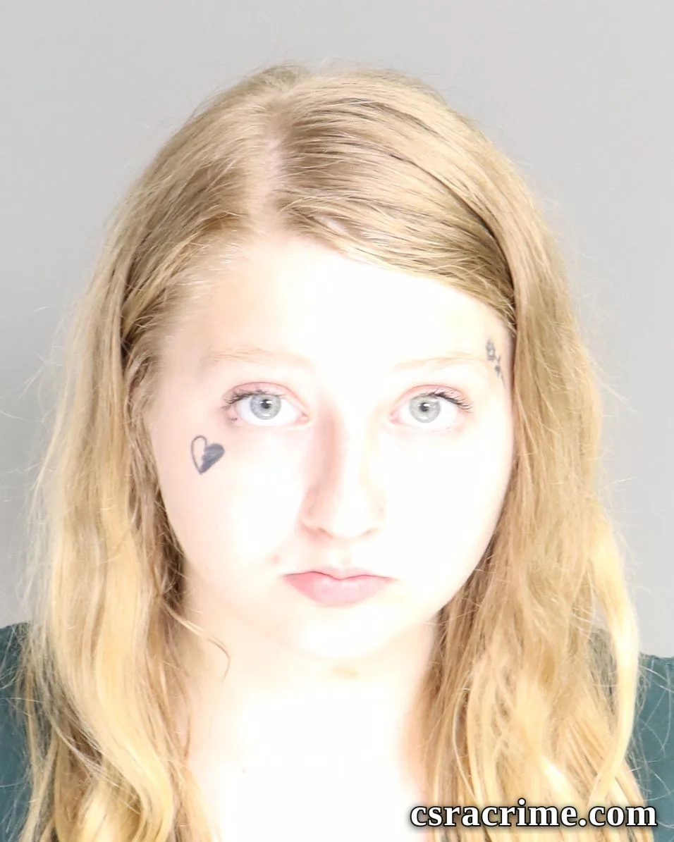 Skylar Kennedy booking photo
