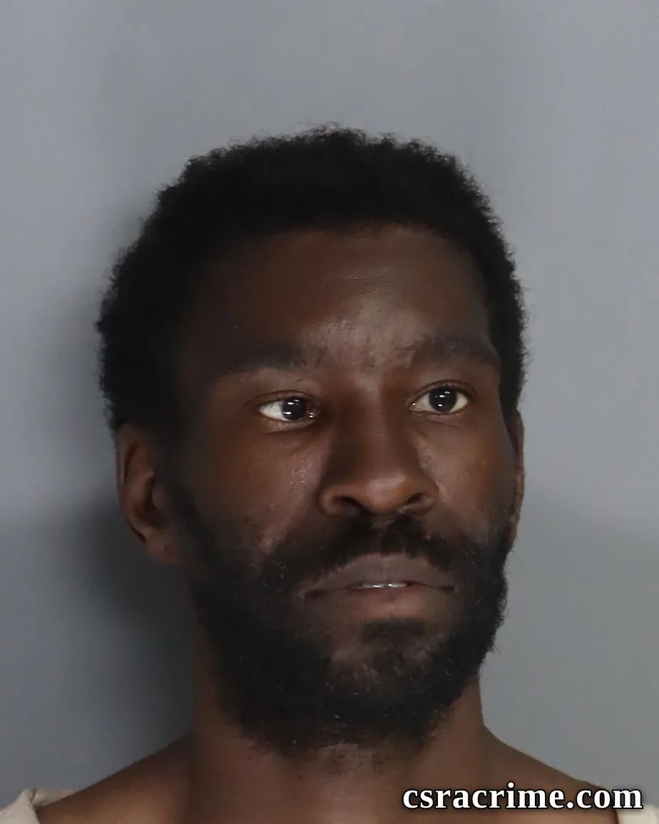 Stephon Bright booking photo