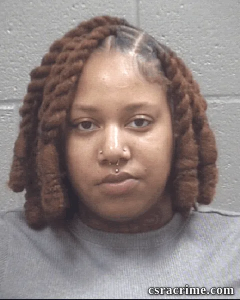 Taliyah Gaines booking photo