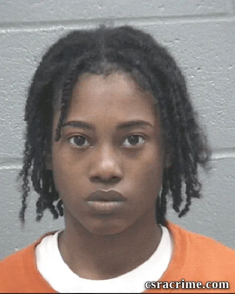 Taliyah Stamps booking photo