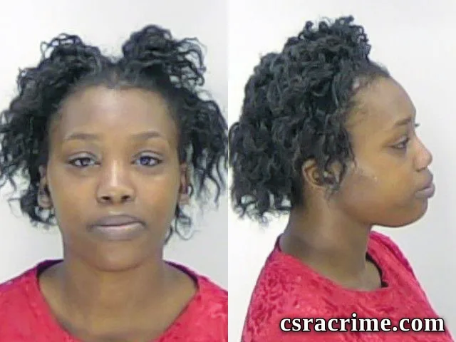 Tamya Wells booking photo