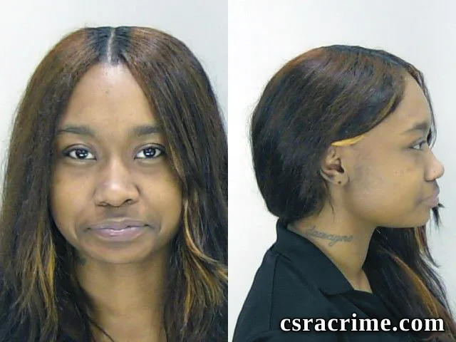Taniya Logan booking photo