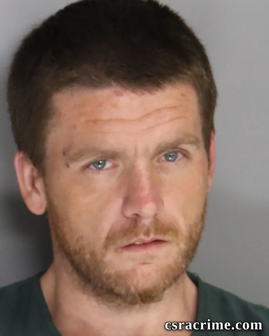 Tannen Pennington booking photo