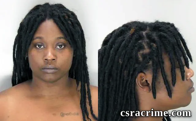 Tatiana Mayes booking photo