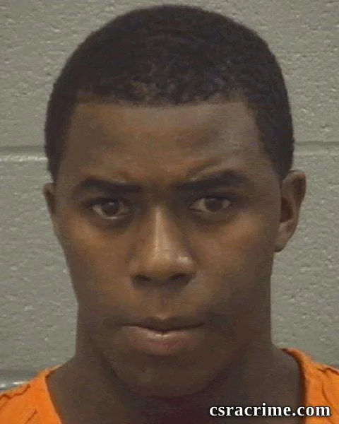 Tavares Morgan booking photo
