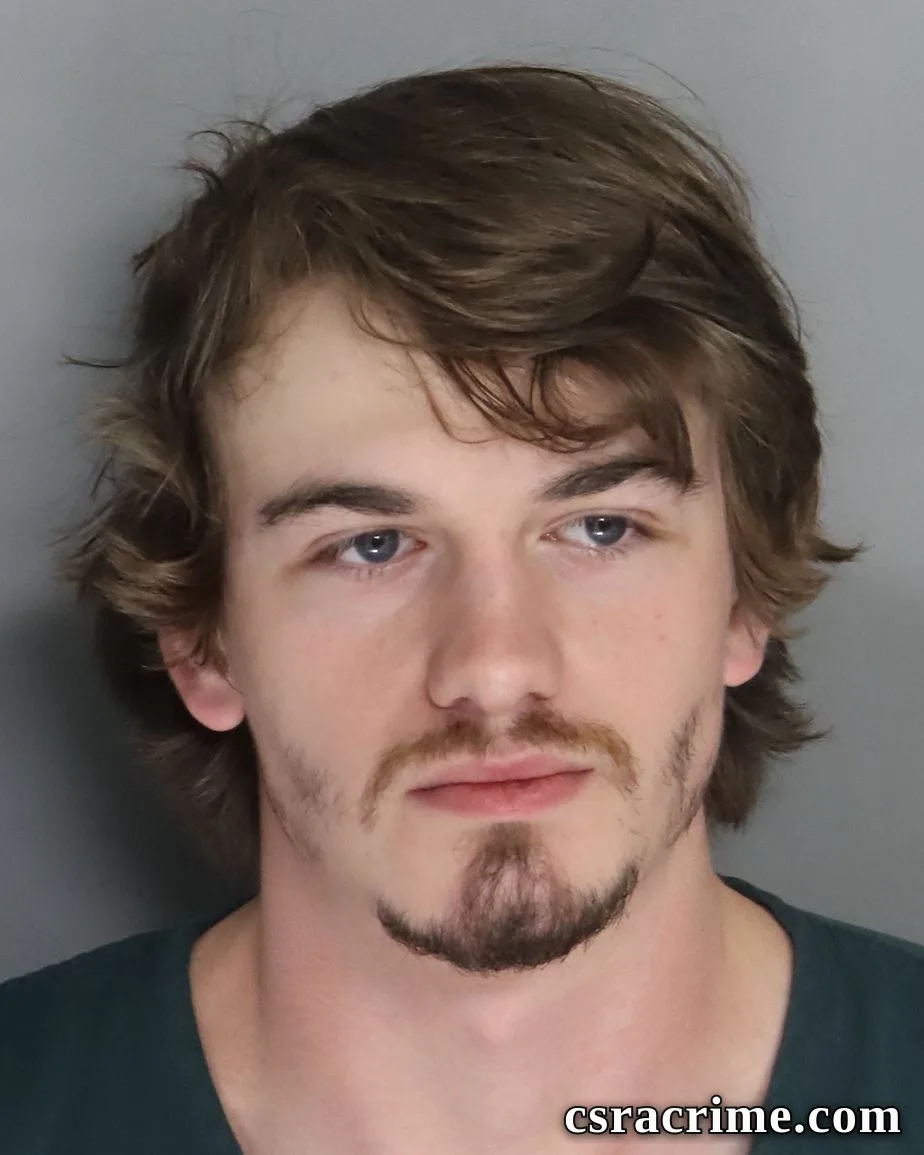 Taylor Martin booking photo