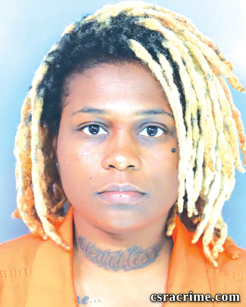 Te’Andria Campbell booking photo