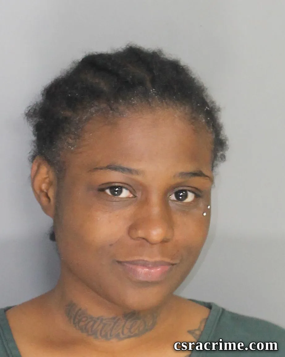 Teandria Campbell booking photo