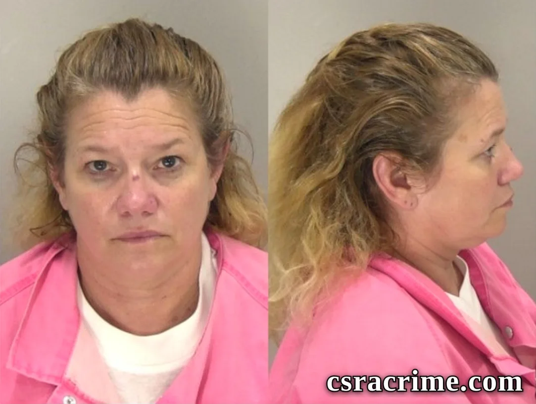 Teresa Langston booking photo