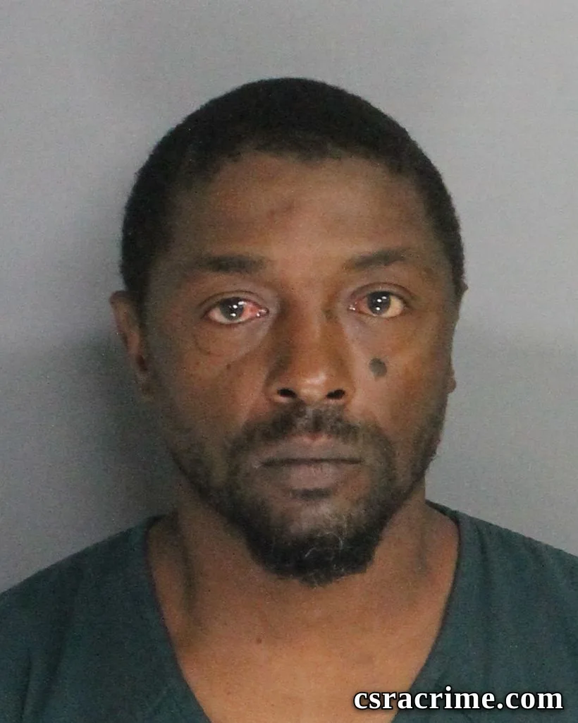Terry East booking photo