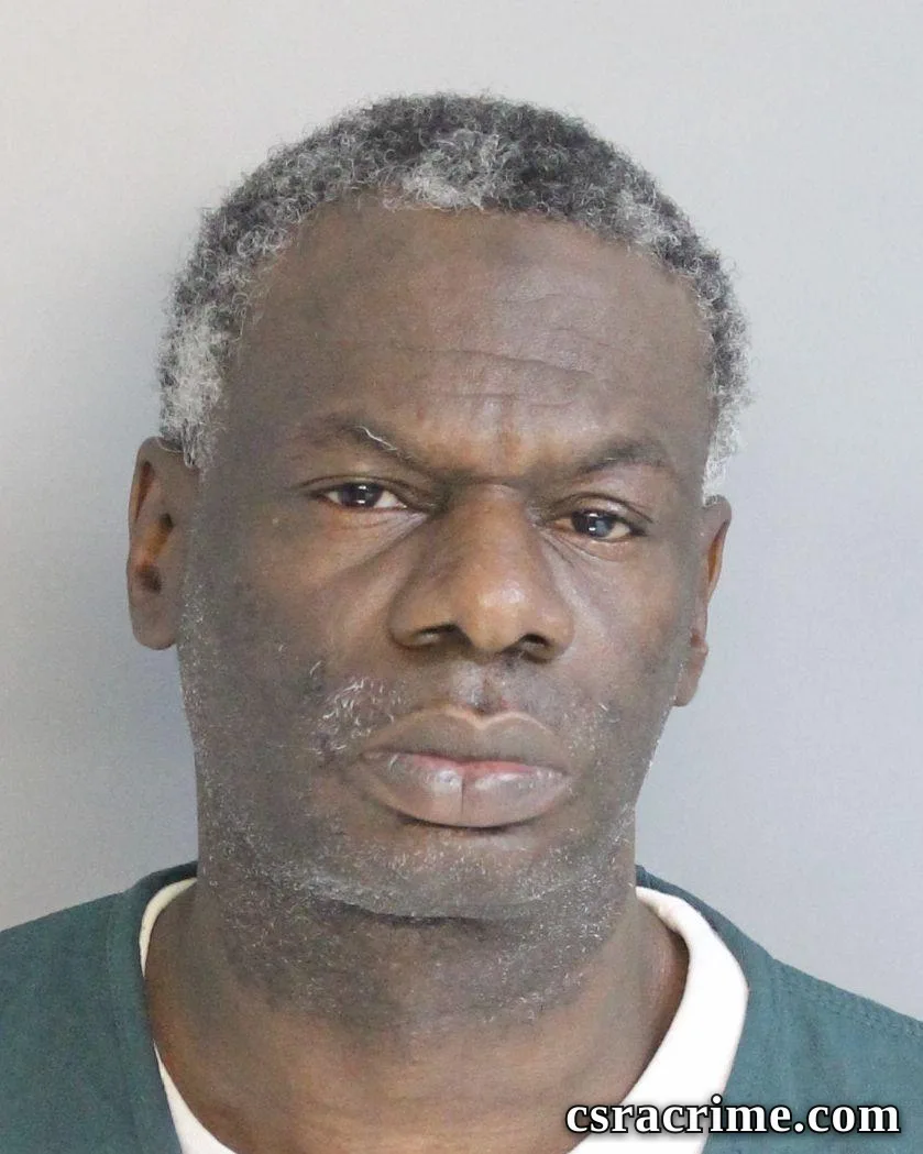 Tertius Pryor booking photo