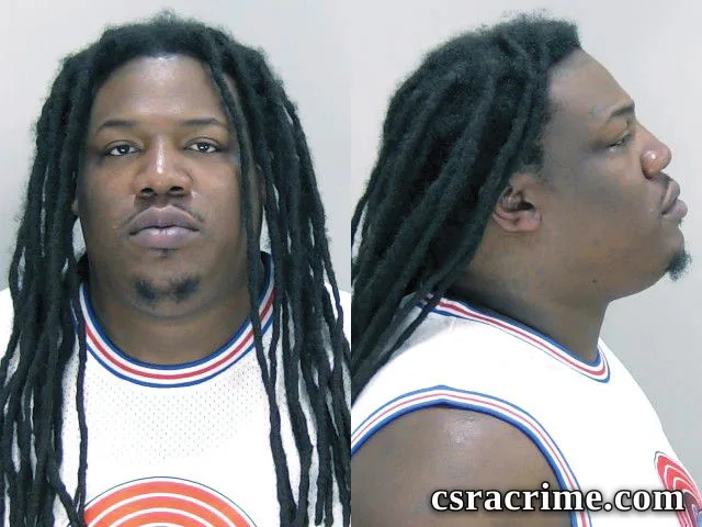 Thomario Baker booking photo