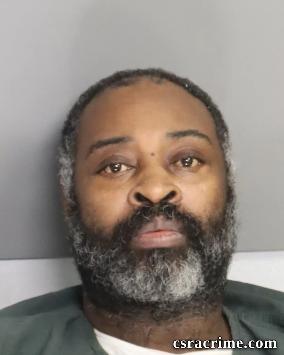 Thomas Hair booking photo