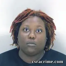 Tia Harvey booking photo