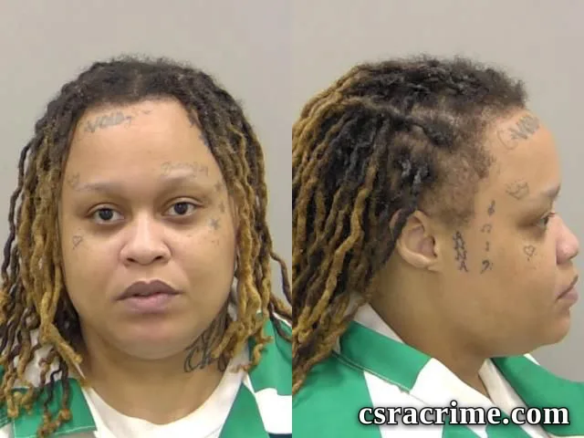 Tia Jackson booking photo