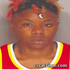 Tiaja Frazier booking photo