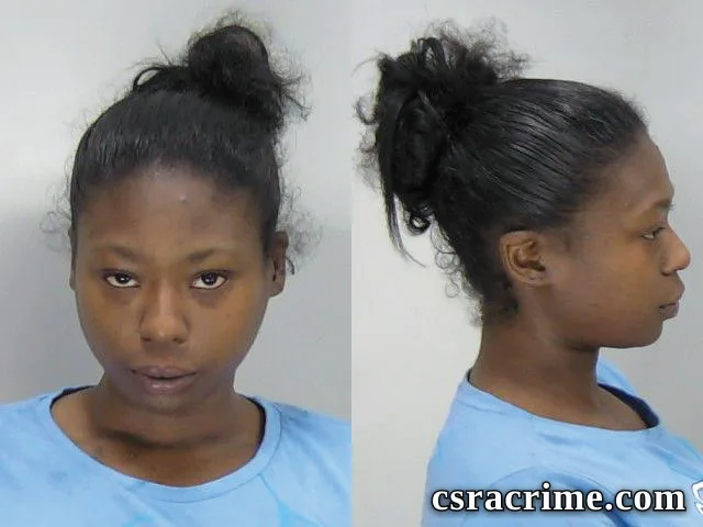 Tiandra Jackson booking photo