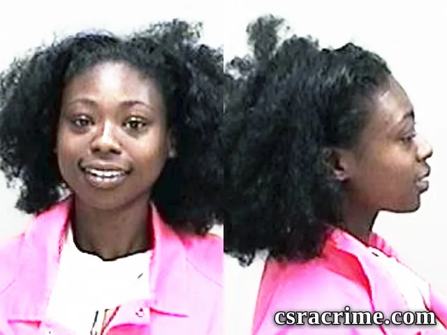 Tiandra Jackson booking photo