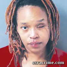 Tieshia Weaver booking photo