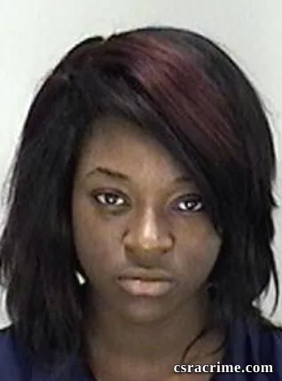 Tiffany Dunbar booking photo