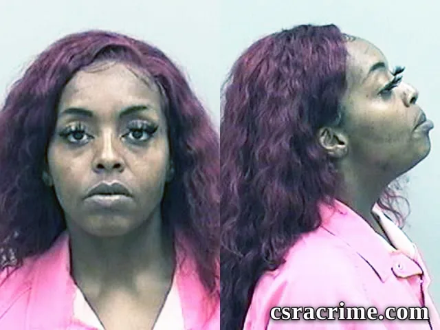 Tiffany Glover booking photo