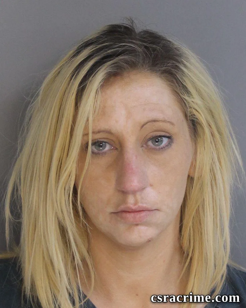 Tiffany Raines booking photo