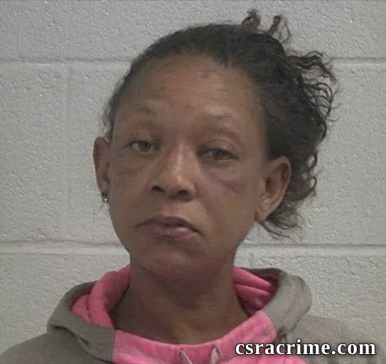 Tiffany Sallywhite booking photo