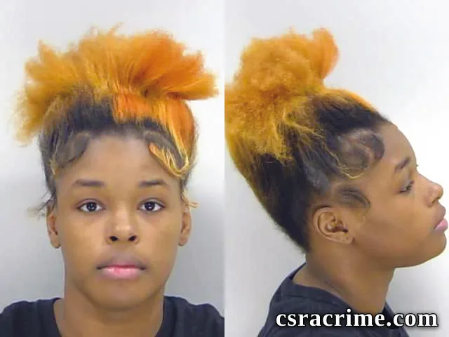 Tikeylia Barnes booking photo