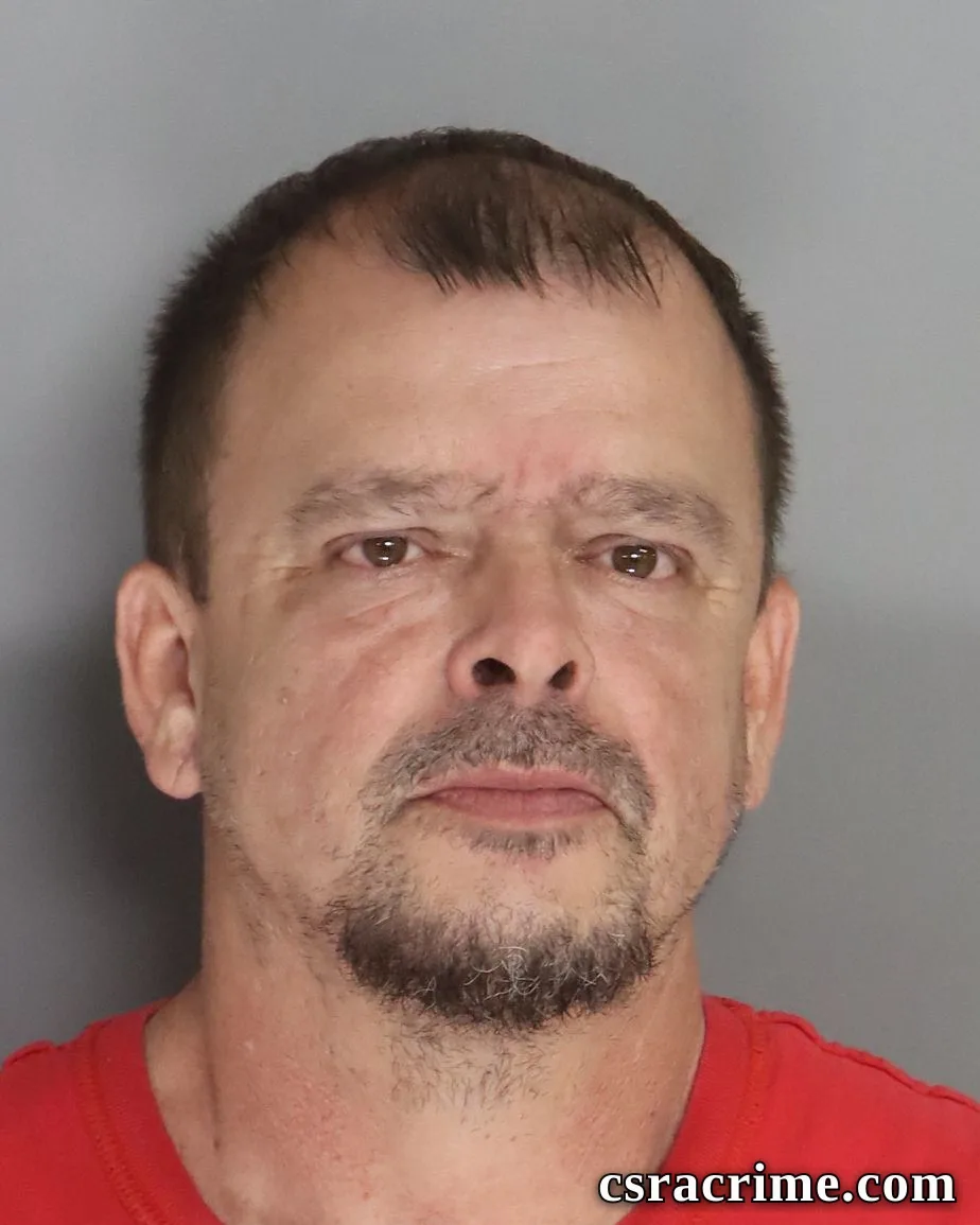 Timothy Benson booking photo