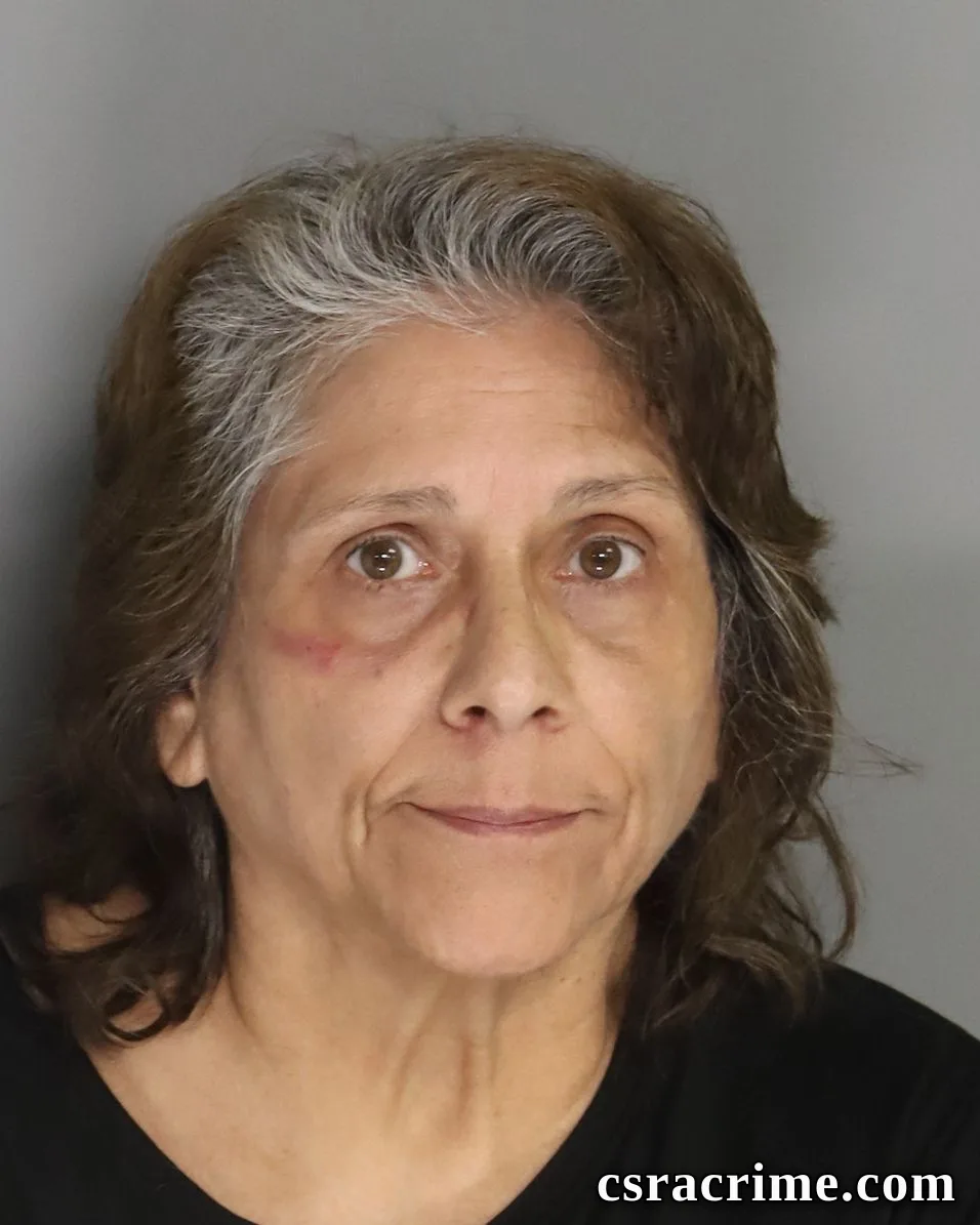 Tina Mendez booking photo