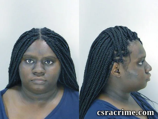 Tiyana Tolbert booking photo