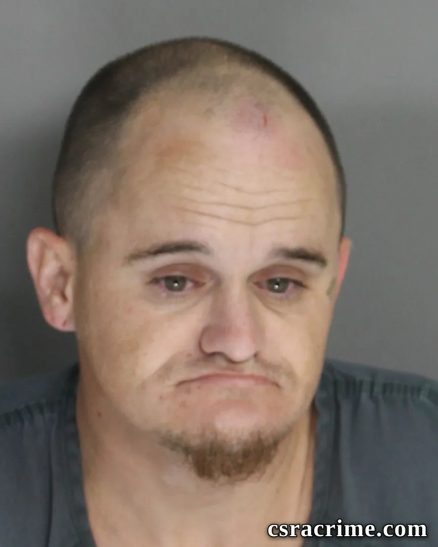 Toby Evans JR booking photo