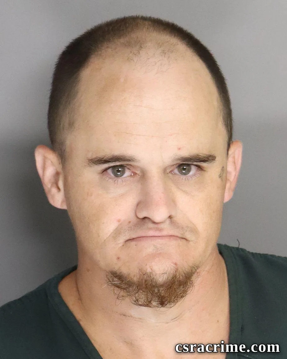 Toby Evans JR booking photo