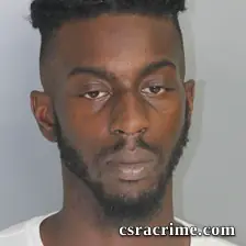 Tommie Robinson booking photo