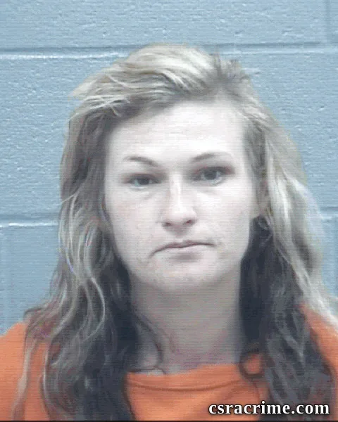 Tori Newberry booking photo
