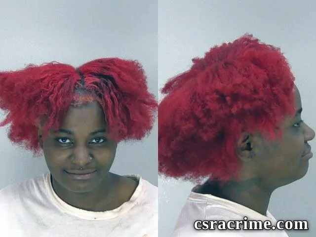 Toriana Young booking photo