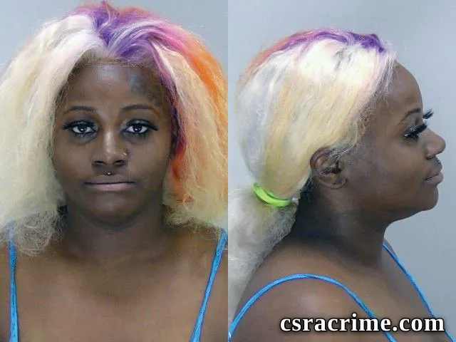 Toriana Young booking photo