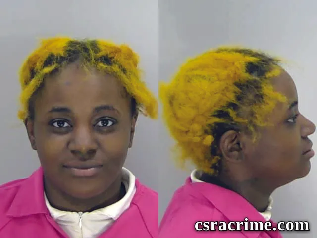 Toriana Young booking photo
