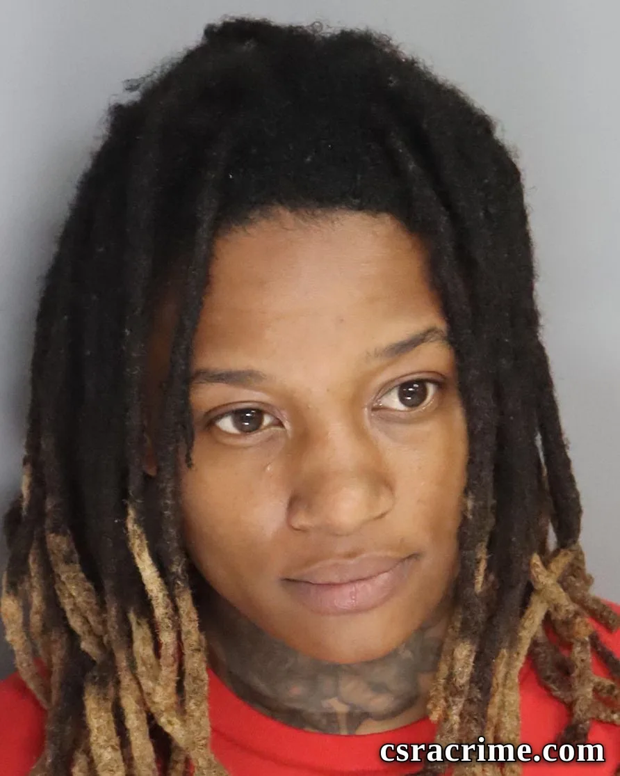 Toriona Henderson booking photo