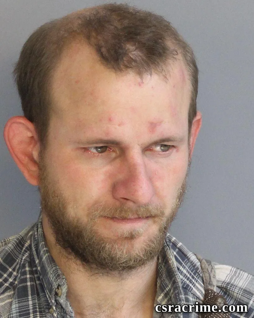 Travis Callen booking photo