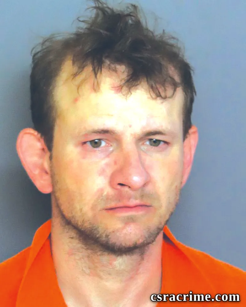 Travis Callen booking photo