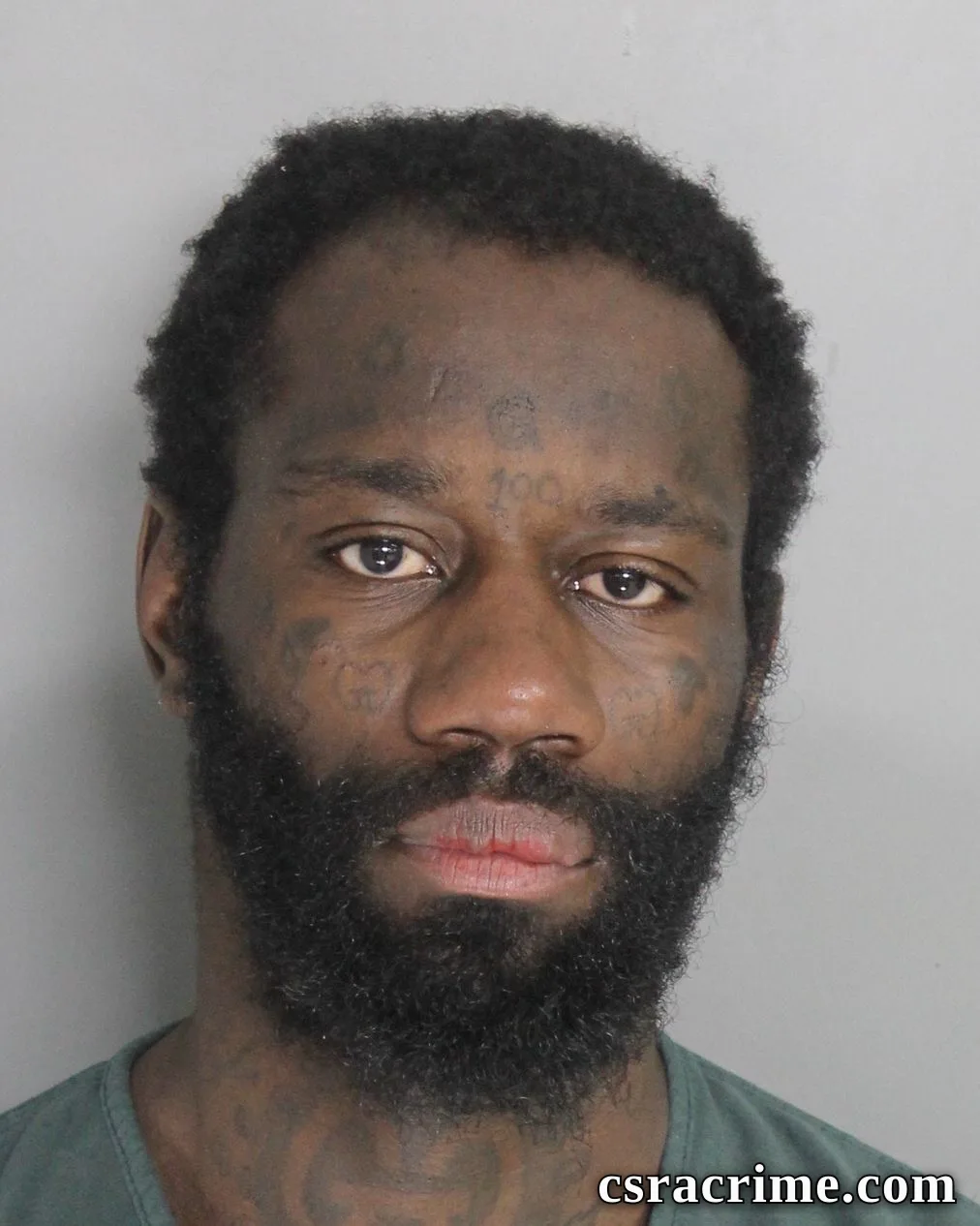 Travis Johnson booking photo