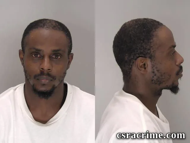 Travis Walker booking photo